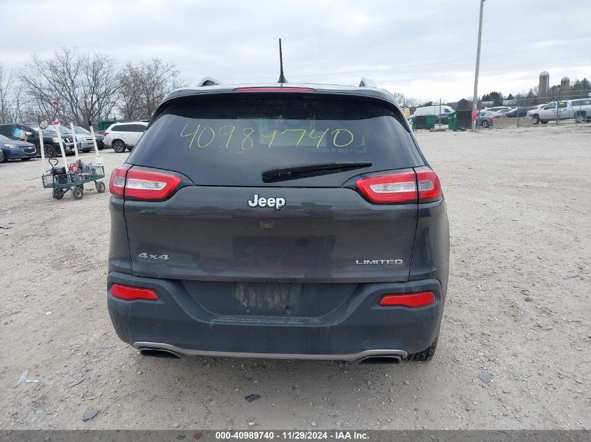 2015 Jeep Cherokee Limited VIN: 1C4PJMDS3FW736127 Lot: 40989740