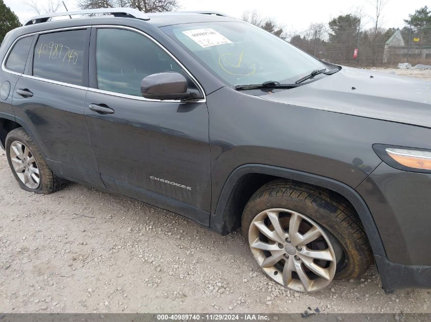 2015 Jeep Cherokee Limited VIN: 1C4PJMDS3FW736127 Lot: 40989740