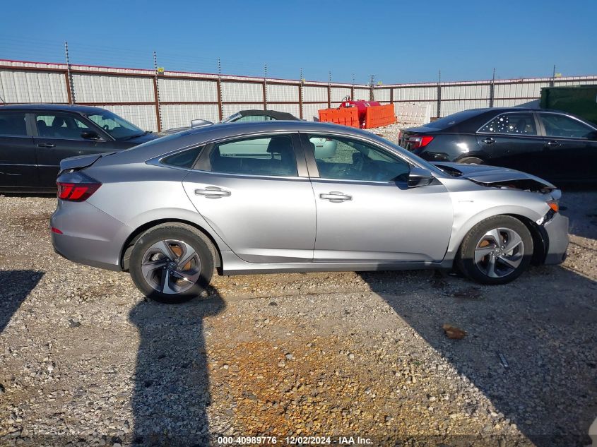 2019 Honda Insight Lx VIN: 19XZE4F18KE002055 Lot: 40989776