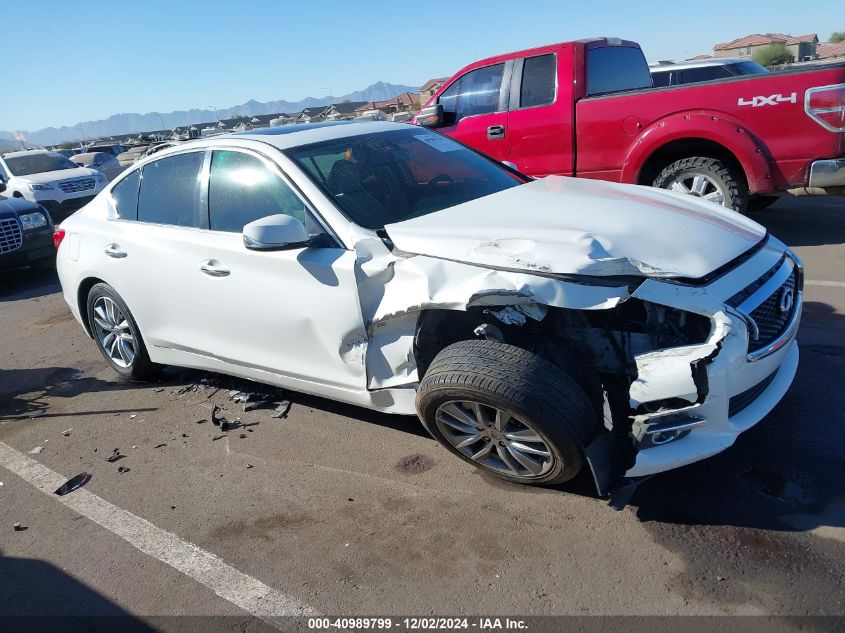 VIN JN1BV7AP5FM333717 2015 Infiniti Q50, Premium no.12