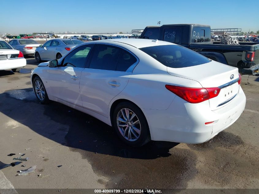 VIN JN1BV7AP5FM333717 2015 Infiniti Q50, Premium no.3