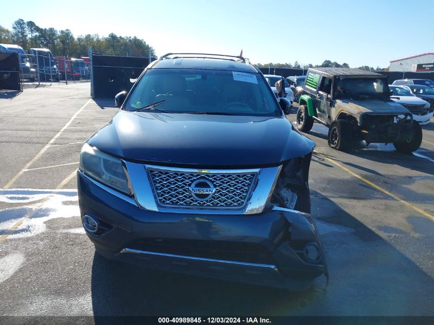 2014 Nissan Pathfinder Sl VIN: 5N1AR2MN7EC709909 Lot: 40989845