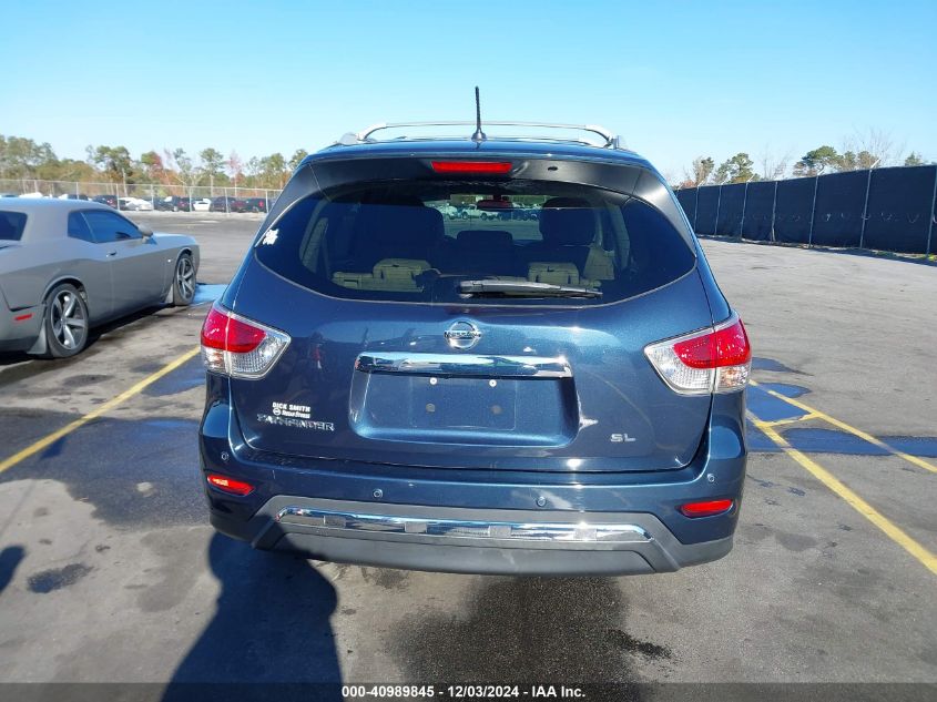 2014 Nissan Pathfinder Sl VIN: 5N1AR2MN7EC709909 Lot: 40989845