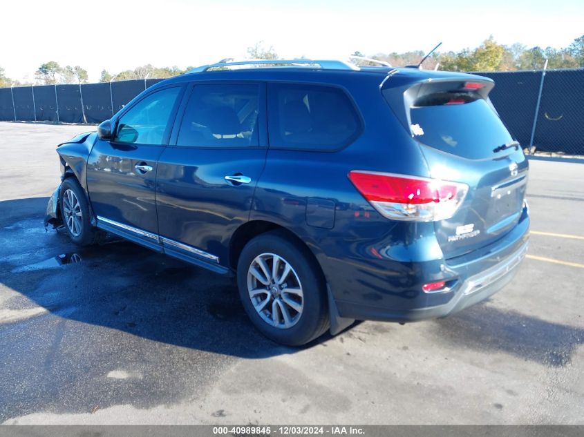 2014 Nissan Pathfinder Sl VIN: 5N1AR2MN7EC709909 Lot: 40989845