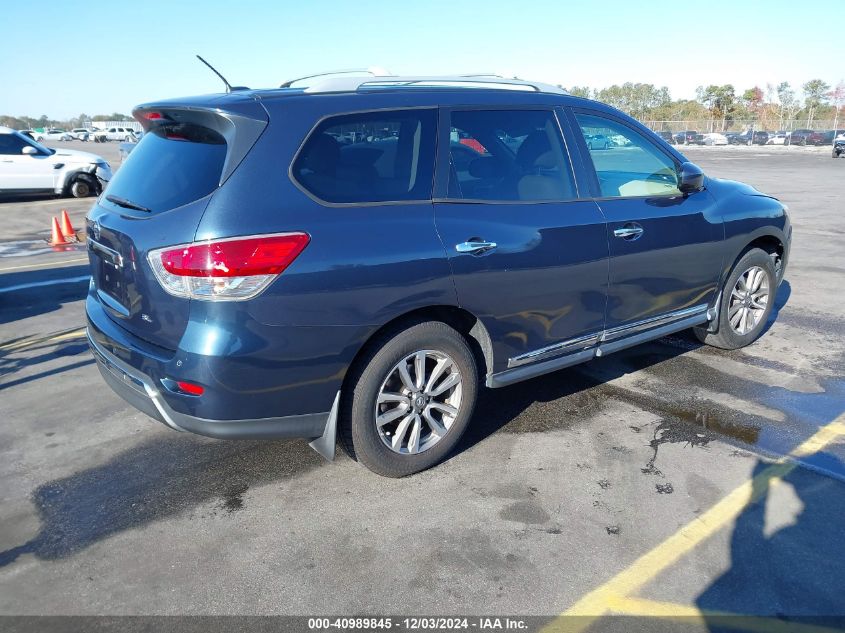 2014 Nissan Pathfinder Sl VIN: 5N1AR2MN7EC709909 Lot: 40989845