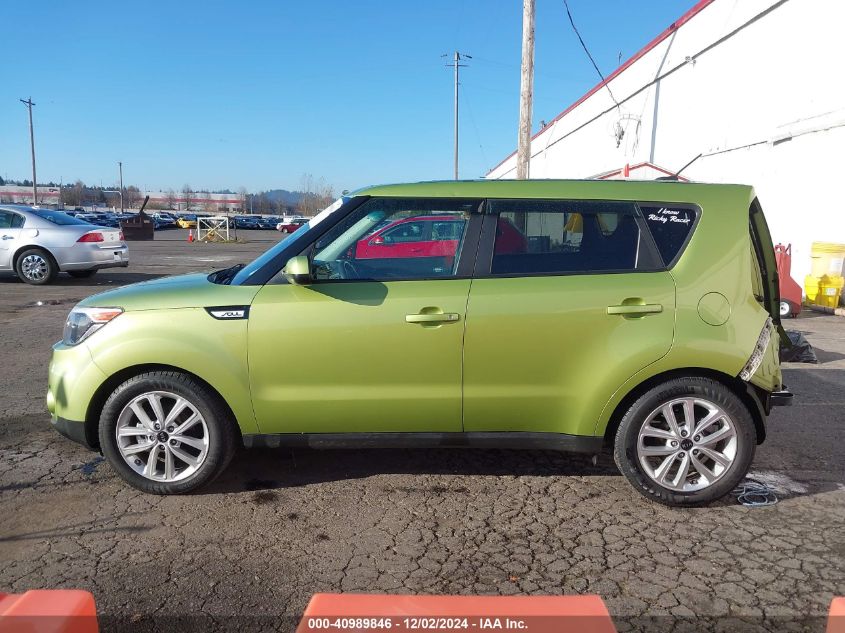 2017 Kia Soul + VIN: KNDJP3A50H7878087 Lot: 40989846