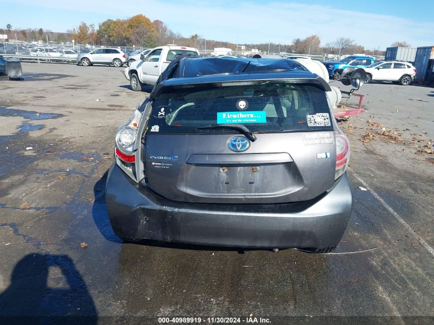 2012 TOYOTA PRIUS C VIN: JTDKDTB31C1003302
