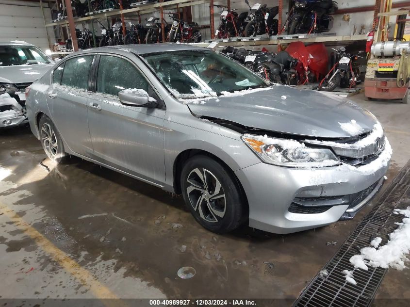 VIN 1HGCR2F3XGA142393 2016 Honda Accord, LX no.1