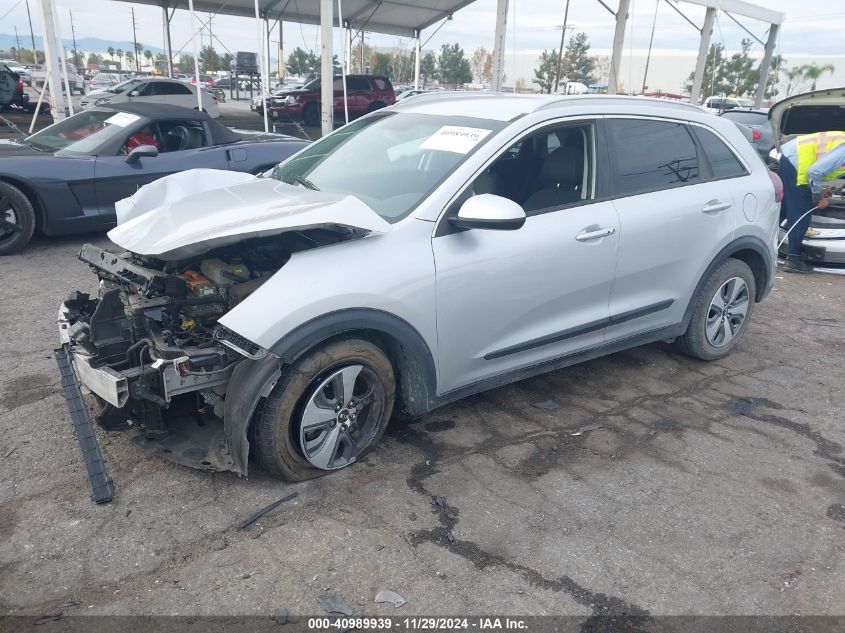 VIN KNDCB3LCXK5274391 2019 KIA Niro, LX no.2