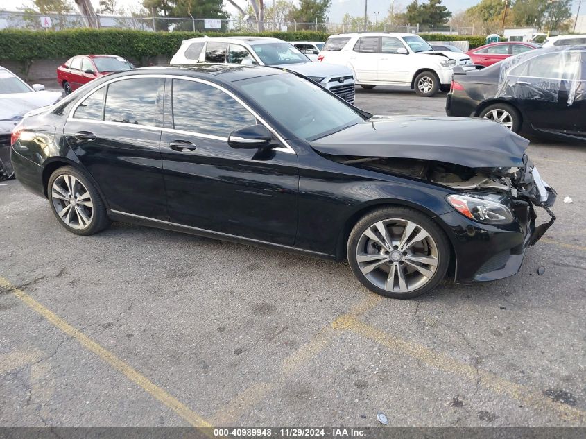 VIN 55SWF4JB9FU052736 2015 Mercedes-Benz C 300, Lux... no.1