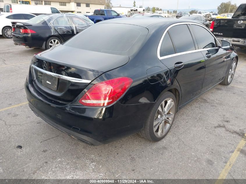 VIN 55SWF4JB9FU052736 2015 Mercedes-Benz C 300, Lux... no.4