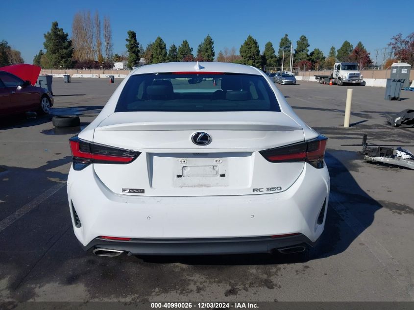 VIN JTHGZ5BC7M5024893 2021 Lexus RC, 350 F Sport no.17