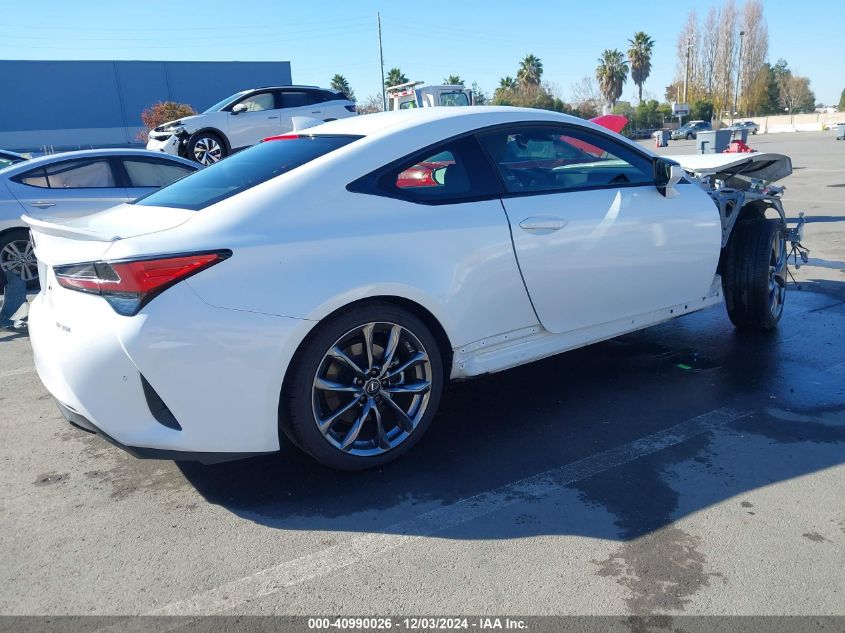 VIN JTHGZ5BC7M5024893 2021 Lexus RC, 350 F Sport no.4