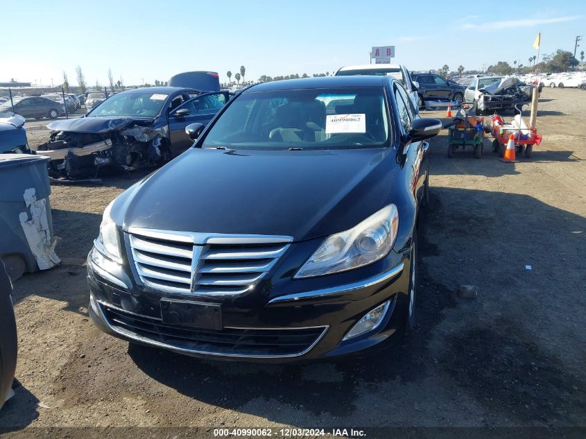 2013 Hyundai Genesis 3.8 VIN: KMHGC4DD3DU251504 Lot: 40990062