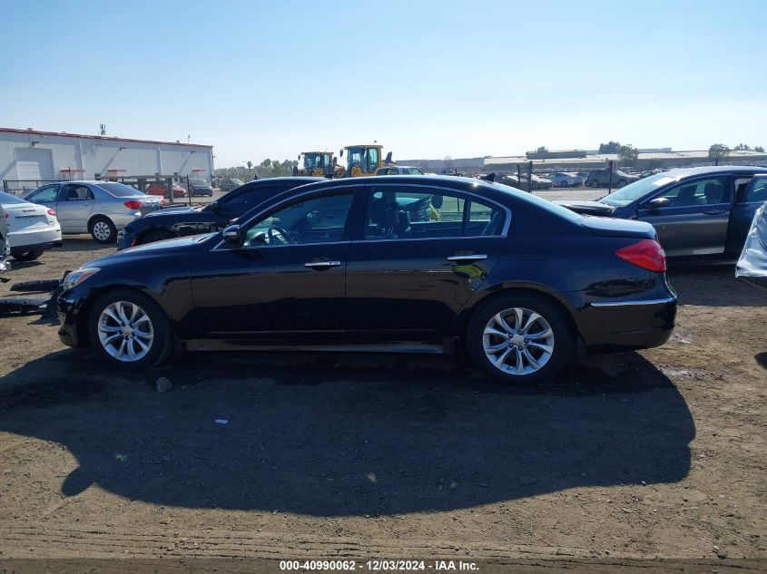 2013 HYUNDAI GENESIS VIN: KMHGC4DD3DU251504