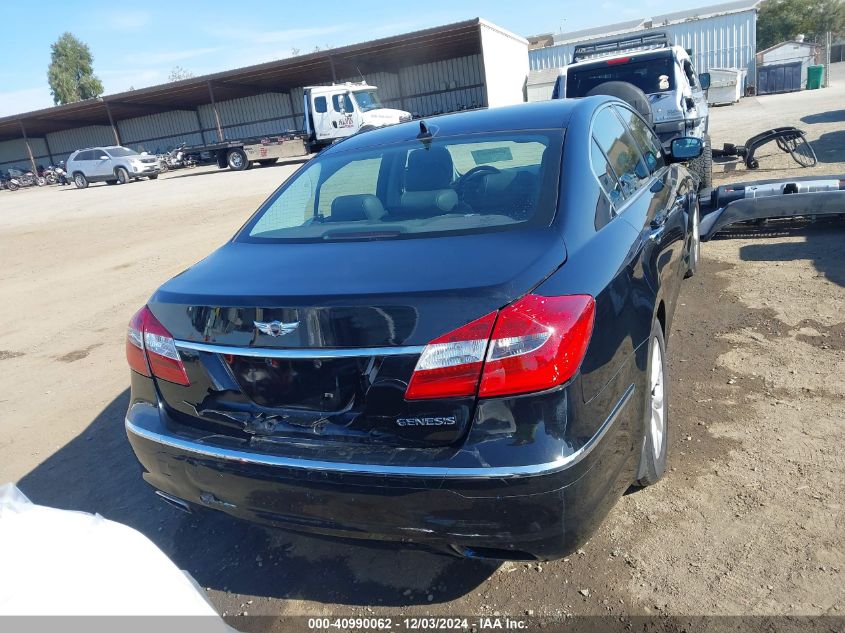 2013 HYUNDAI GENESIS VIN: KMHGC4DD3DU251504