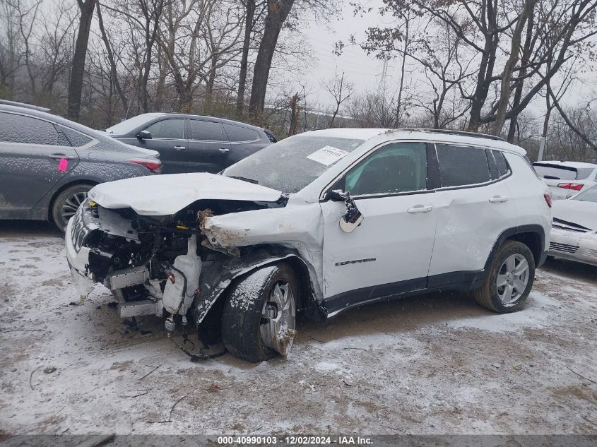 2022 JEEP COMPASS LATITUDE 4X4 - 3C4NJDBB4NT133203