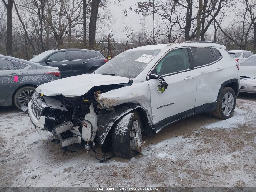 2022 JEEP COMPASS LATITUDE 4X4 - 3C4NJDBB4NT133203