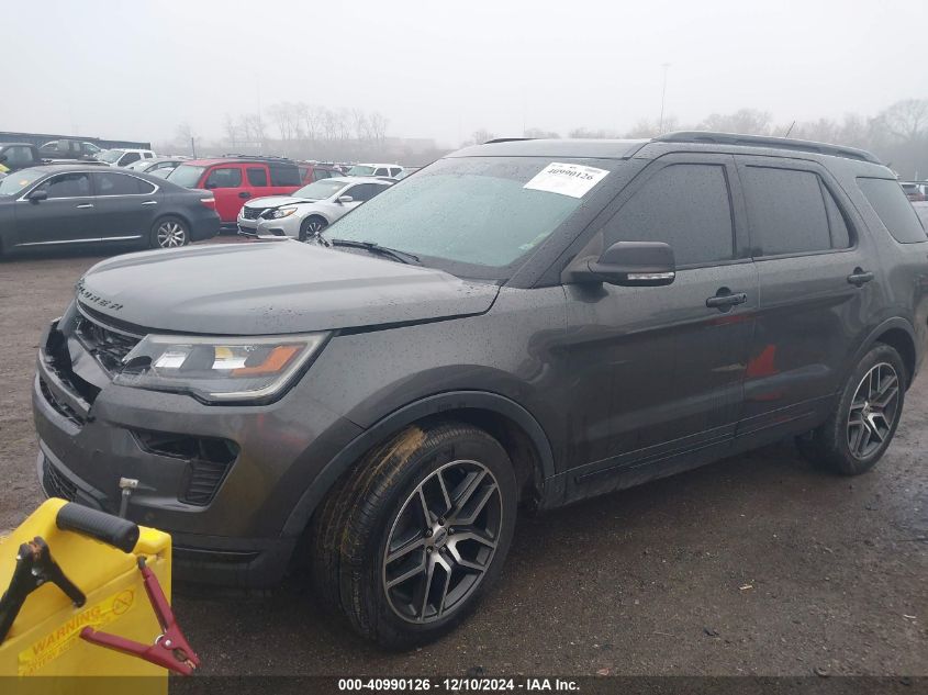 VIN 1FM5K8GT5JGB39091 2018 FORD EXPLORER no.2