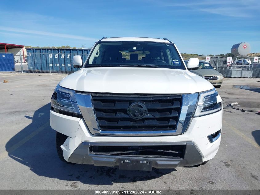 2022 Nissan Armada Sl 2Wd VIN: JN8AY2BC7N9160576 Lot: 40990189