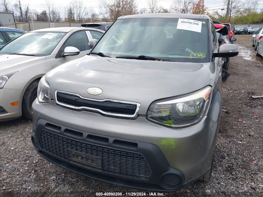 2014 Kia Soul + VIN: KNDJP3A52E7016596 Lot: 40990208