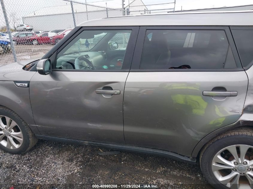 2014 Kia Soul + VIN: KNDJP3A52E7016596 Lot: 40990208