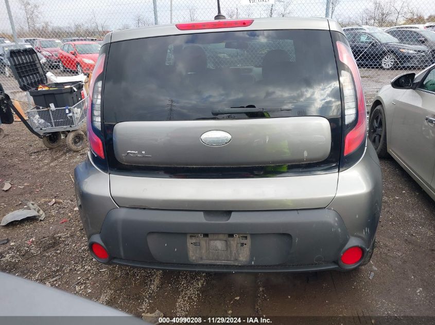 2014 Kia Soul + VIN: KNDJP3A52E7016596 Lot: 40990208