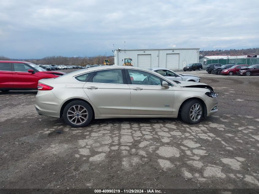 2017 FORD FUSION ENERGI SE LUXURY - 3FA6P0PU5HR289196