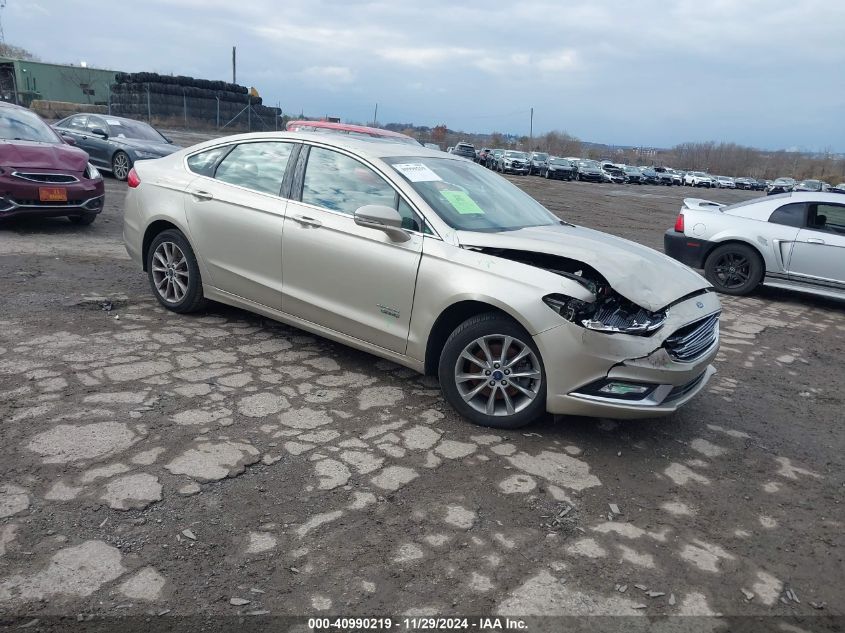 2017 FORD FUSION ENERGI SE LUXURY - 3FA6P0PU5HR289196