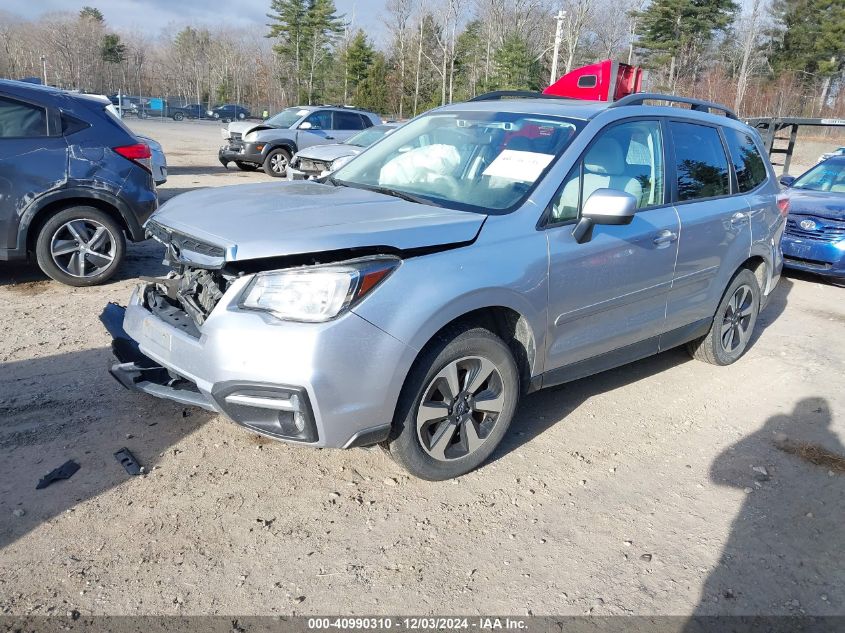 VIN JF2SJAGC3JH606943 2018 Subaru Forester, 2.5I Pr... no.2