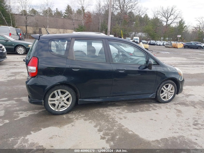 2007 Honda Fit S VIN: JHMGD37667F059839 Lot: 40990370