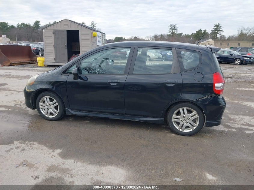 2007 Honda Fit S VIN: JHMGD37667F059839 Lot: 40990370