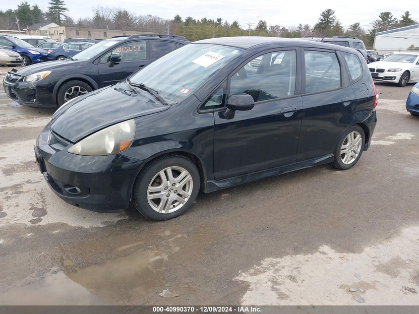 2007 Honda Fit S VIN: JHMGD37667F059839 Lot: 40990370
