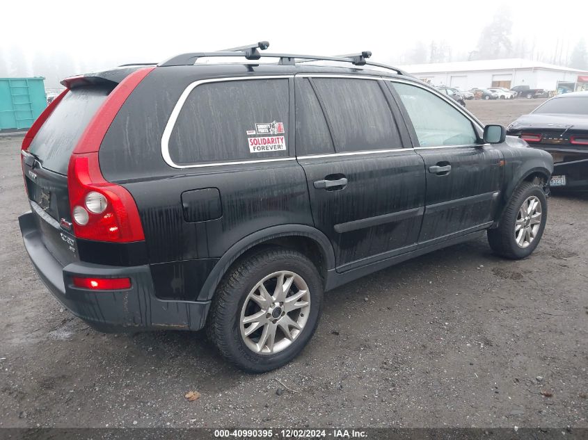 2004 Volvo Xc90 2.5T Awd VIN: YV1CZ59H341044433 Lot: 40990395