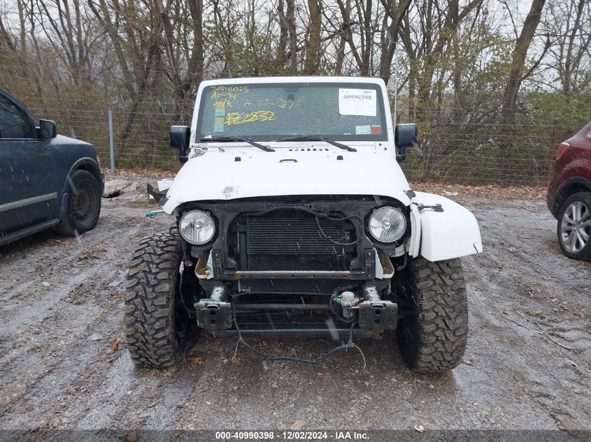 2016 Jeep Wrangler Unlimited Sahara VIN: 1C4BJWEG7GL122832 Lot: 40990398