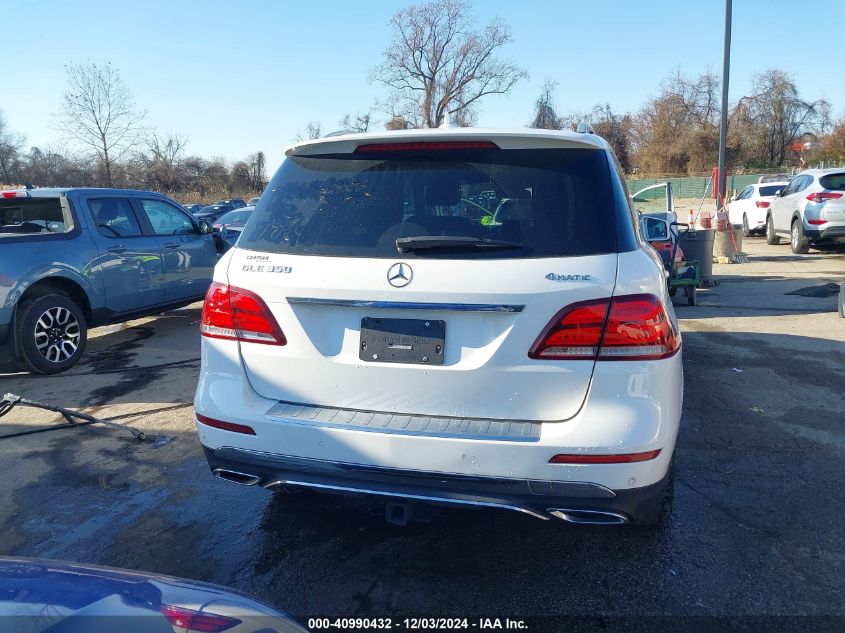 2018 Mercedes-Benz Gle 350 4Matic VIN: 4JGDA5HB5JB144890 Lot: 40990432