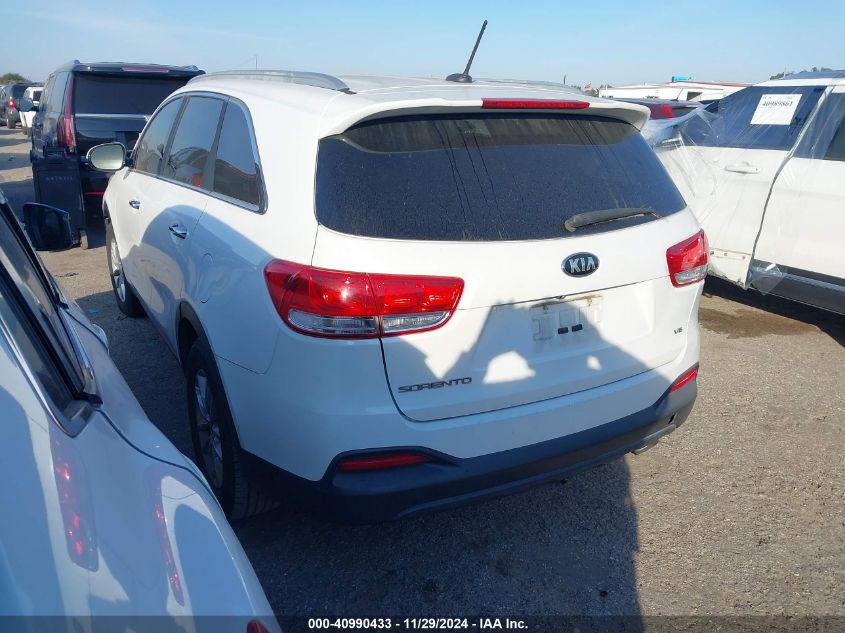 VIN 5XYPG4A55GG111580 2016 KIA Sorento, 3.3L Lx no.3