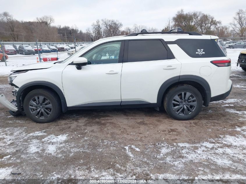 2022 Nissan Pathfinder Sv 4Wd VIN: 5N1DR3BC6NC211401 Lot: 40990445