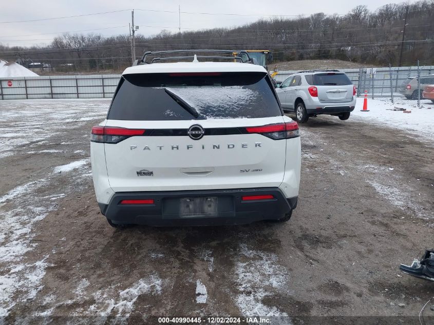 2022 Nissan Pathfinder Sv 4Wd VIN: 5N1DR3BC6NC211401 Lot: 40990445