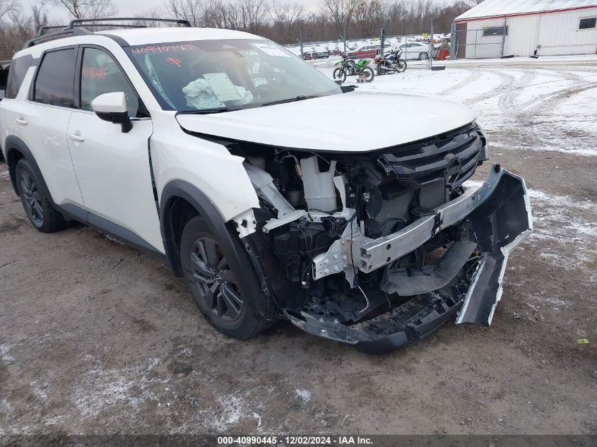 2022 Nissan Pathfinder Sv 4Wd VIN: 5N1DR3BC6NC211401 Lot: 40990445