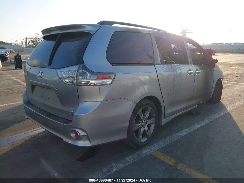 VIN 5TDXK3DC5ES520276 2014 Toyota Sienna, Se 8 Pass... no.4