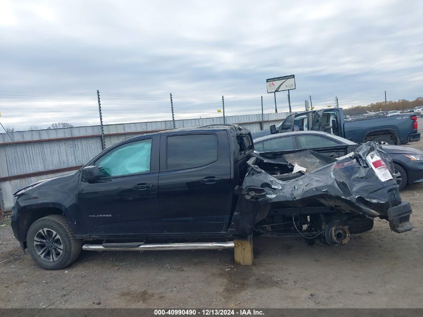 2022 Chevrolet Colorado 4Wd Short Box Z71 VIN: 1GCGTDENXN1136509 Lot: 40990490