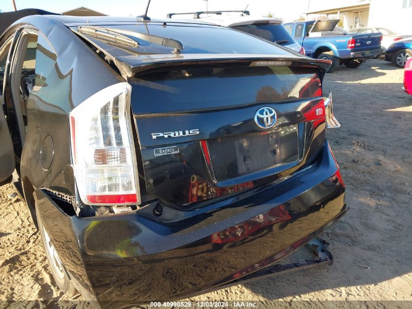 2011 Toyota Prius Two VIN: JTDKN3DU8B0284537 Lot: 40990529