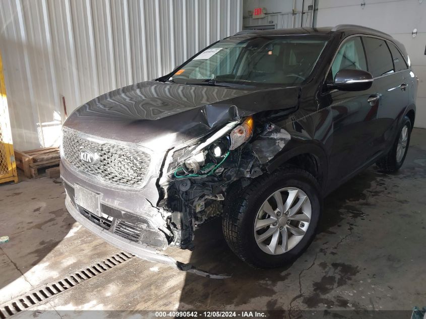 2017 Kia Sorento 2.4L Lx VIN: 5XYPG4A30HG247826 Lot: 40990542