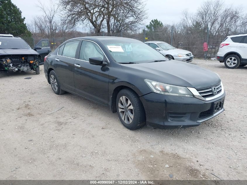 VIN 1HGCR2F3XEA098652 2014 Honda Accord, LX no.1