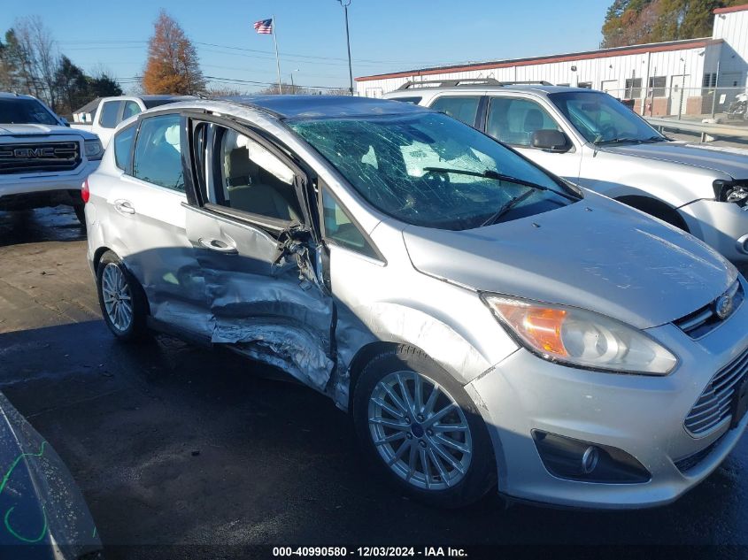 2013 Ford C-Max Hybrid Sel VIN: 1FADP5BUXDL551475 Lot: 40990580