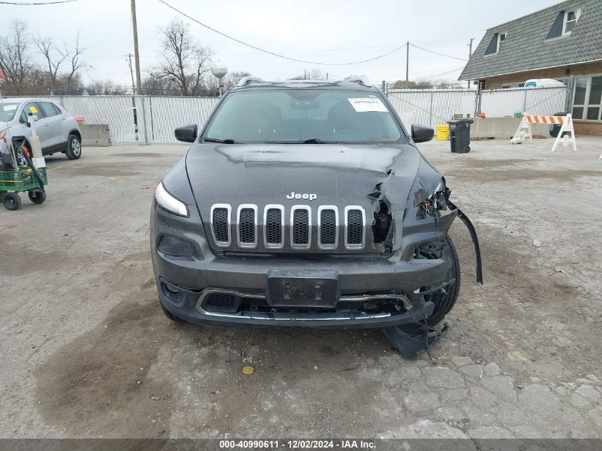 2014 Jeep Cherokee Limited VIN: 1C4PJMDS2EW193352 Lot: 40990611