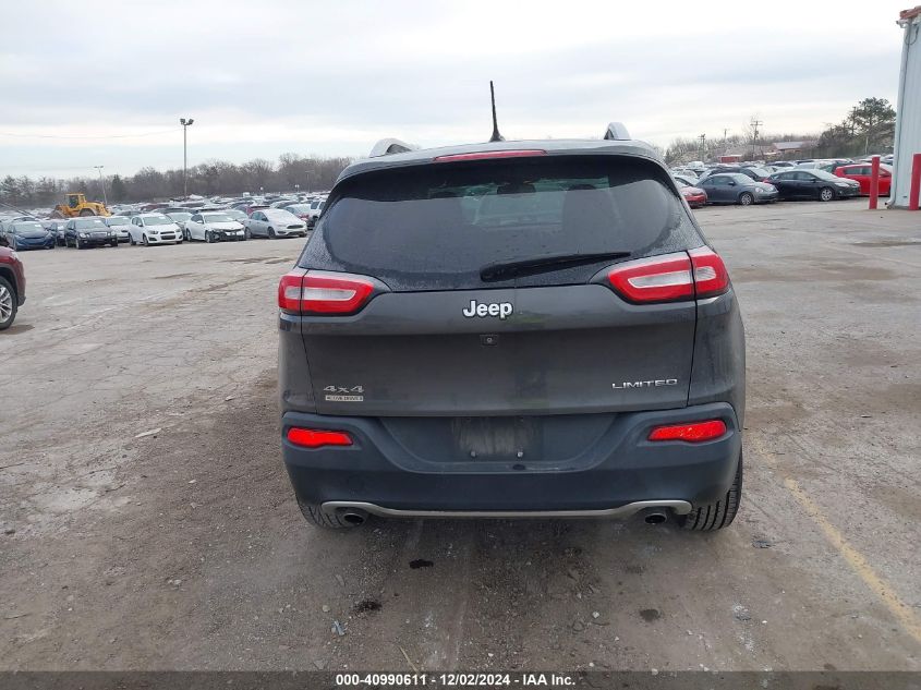 2014 Jeep Cherokee Limited VIN: 1C4PJMDS2EW193352 Lot: 40990611