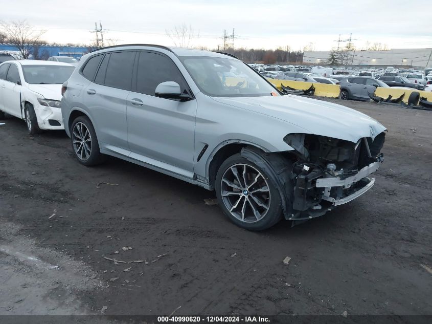 VIN 5UX53DP0XN9M29738 2022 BMW X3, Xdrive30I no.1