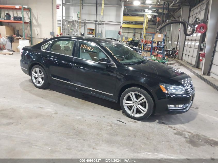 VIN 1VWBN7A34DC063745 2013 Volkswagen Passat, 2.0L... no.1